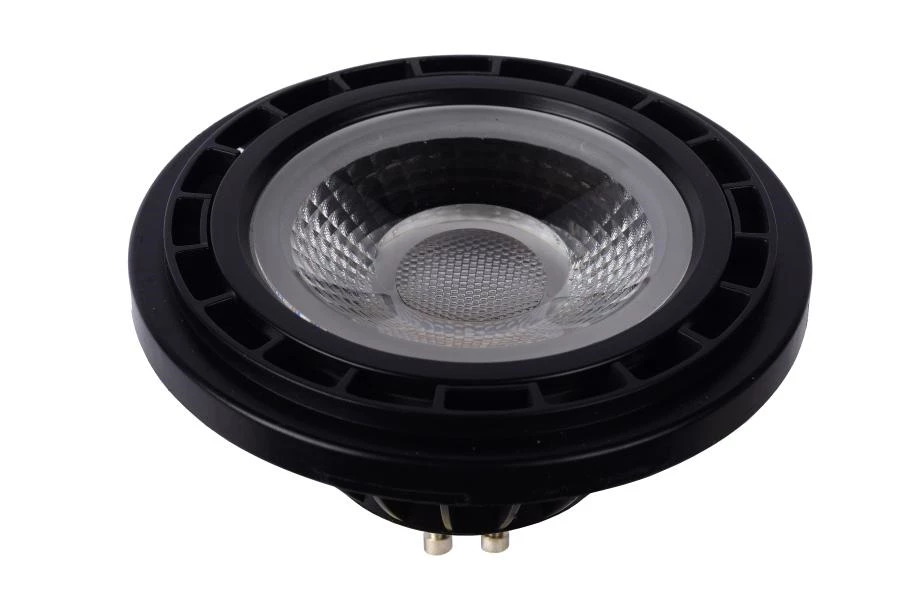 Lucide ES111 - Led Lampe - Ø 11 cm - LED Dim to warm - GU10 - 1x12W 2200K/3000K - Schwarz - ausgeschaltet